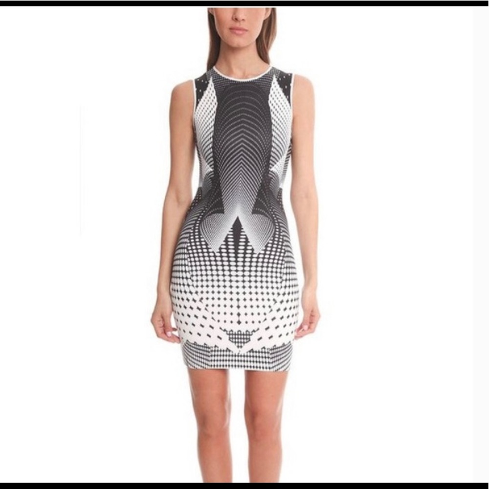 Clover Canyon Sleeveless Neoprene Dress